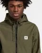Hombre con chaqueta impermeable Element Wolfeboro Alder Light Verde logo