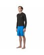 Hombre con Chaquetilla surf Patagonia Yulex Regulator Lite Front Zip de manga larga negra 2mm ajuste formfitting