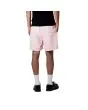 Hombre con Bañador de cintura elástica Carhartt WIP Chase Swim Trunks Rosa Claro con logo dorado posterior