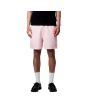 Hombre con Bañador de cintura elástica Carhartt WIP Chase Swim Trunks Rosa Claro con logo dorado 