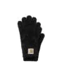 Guantes Carhartt WIP Chedda Gloves negros Unisex 
