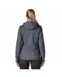 Mujer con Chubasquero plegable Patagonia Granite Crest Rain Jacket Azul Smolder Blue posterior