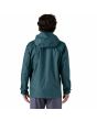 Hombre con Chubasquero plegable Patagonia M's Torrentshell 3L Rain Jacket Tidal Teal posterior