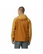 Hombre con Chubasquero plegable Patagonia M's Torrentshell 3L Rain Jacket Golden Caramel posterior
