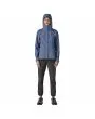 Mujer con Chubasquero Patagonia W's Torrentshell 3L Rain Jacket Azul Current Blue capucha