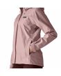 Mujer con chubasquero Patagonia Torrentshell 3L Rain Jacket Quiet Violet bolsillo