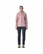 Mujer con chubasquero Patagonia Torrentshell 3L Rain Jacket Quiet Violet regular fit