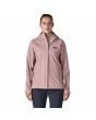 Mujer con chubasquero Patagonia Torrentshell 3L Rain Jacket Quiet Violet