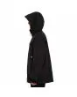 Hombre con Chubasquero Volcom Stone Storm Gore-Tex Negro capucha