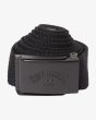 Cinturón de cincha Billabong Cog Belt Negro para hombre