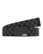 Cinturón de tela Vans Deppster II checkboard negro gris para hombre