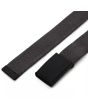 Cinturón de tela Vans Deppster II gris para hombre hebilla