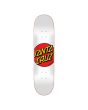 Tabla de Skate Santa Cruz Classic Dot 8.00" x 31.62" blanca 