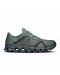 Zapatillas de deporte On Running Cloud X 4AD color verde oliva y gris piedra para hombre