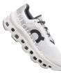 Zapatillas de running ON Cloudmonster color All White para hombre lateral