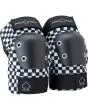 Coderas de protección de skate infantil Pro-Tec Pads Street Gear Junior 3 Pack Open Checker 