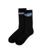 Calcetines Santa Cruz Contest Oval negros para hombre