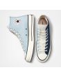 Zapatillas Converse Chuck 70 Nautical Tri-Blocked High Top Azul Marino-Aguamarina-Blanco superior