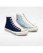Zapatillas Converse Chuck 70 Nautical Tri-Blocked High Top Azul Marino-Aguamarina-Blanco