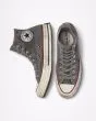 Zapatillas Converse Chuck 70 Smoked Canvas High Top Blanco Humo Unisex superior