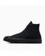 Zapatillas Converse Chuck 70 Vintage Canvas High Top Negras para hombre izquierda