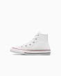 Zapatillas Converse Chuck Taylor All Star Classic Blancas para niño/a pequeño/a y jóvenes izquierda