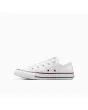 Zapatillas Converse Chuck Taylor All Star Classic Low Top blancas para niños de 4 a 8 años izquierda