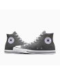 Zapatillas Converse Chuck Taylor All Star High Top gris carbón Unisex parche