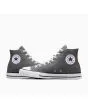 Zapatillas Converse Chuck Taylor All Star High Top gris carbón Unisex parche
