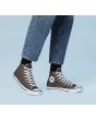 Zapatillas Converse Chuck Taylor All Star High Top gris carbón Unisex puestas