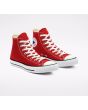 Zapatillas Converse Chuck Taylor All Star High Top rojas Unisex frontal