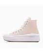 Zapatillas Converse Chuck Taylor All Star Move Platform High Top Rosa-Blanco para mujer izquierda