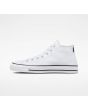 Zapatillas de Skate Converse CONS Chuck Taylor All Star Pro Mid Blancas Unisex izquierda