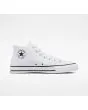 Zapatillas de Skate Converse CONS Chuck Taylor All Star Pro Mid Blancas Unisex