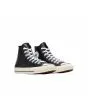 Zapatillas Converse Chuck 70 Leather High Top Negras y Blancas para hombre frontal