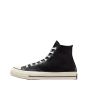 Zapatillas Converse Chuck 70 Leather High Top Negras y Blancas para hombre izquierda