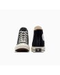 Zapatillas Converse Chuck 70 Vintage Canvas High Top Negras y Blancas Unisex puntera talón