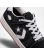Zapatillas de Skate Converse CONS AS-1 Pro negras y blancas para hombre estrella