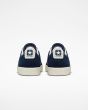Zapatillas de skate Converse Cons PL Vulc Pro Suede azul marino y blanco para hombre posterior