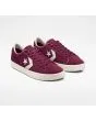 Zapatillas de skate Converse Cons PL Vulc Pro Suede granates y blancas para hombre frontal 