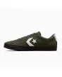 Zapatillas  de skate Converse CONS PL Vulc Pro Suede Fall Tone verdes, blancas y negras para hombre izquierda