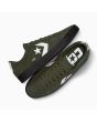 Zapatillas de skate Converse CONS PL Vulc Pro Suede Fall Tone verdes, blancas y negras para hombre superior
