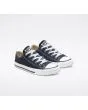 Zapatillas bajas Converse Chuck Taylor All Star Classic Low Top azules para niños de 4  a 8 años frontal