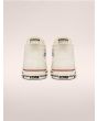Zapatillas de Skate Converse Cons Chuck Taylor All Star Pro Cut Off Mid Top blancas posterior