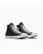 Zapatillas Converse Chuck Taylor All Star Mono Leather High Top negras unisex frontal