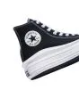 Zapatillas con plataforma Converse Chuck Taylor All Star Move Hi Negras y Blancas parche