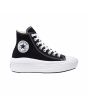 Zapatillas con plataforma Converse Chuck Taylor All Star Move Hi Negras y Blancas