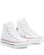 Zapatillas Converse Chuck Taylor All Star High Top Platform EVA blancas para niño y niña frontal
