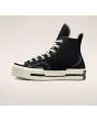Zapatillas High Top Converse Chuck 70 Plus en negro garza Unisex izquierda
