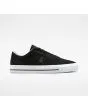 Zapatillas de Skate Converse One Star Pro Bones negras y blancas para hombre 